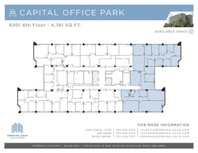 6301 Ivy Ln, Greenbelt, MD en alquiler Plano de la planta- Imagen 2 de 4