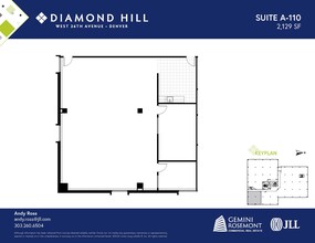 2490 W 26th Ave, Denver, CO en alquiler Plano de la planta- Imagen 1 de 2