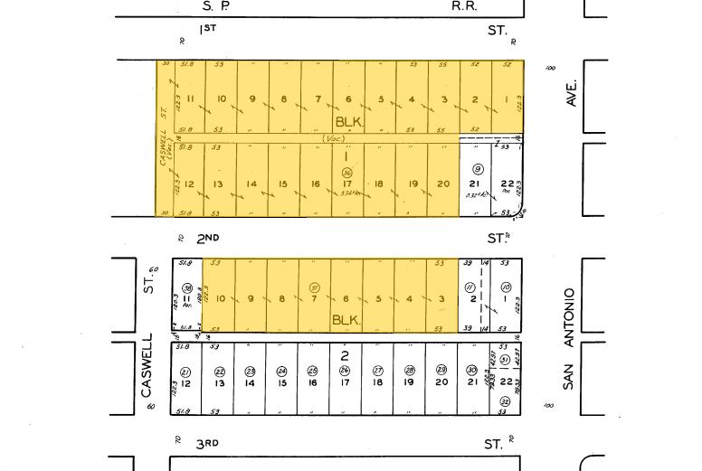 900-912 E 1st St, Pomona, CA en alquiler - Plano de solar - Imagen 2 de 12