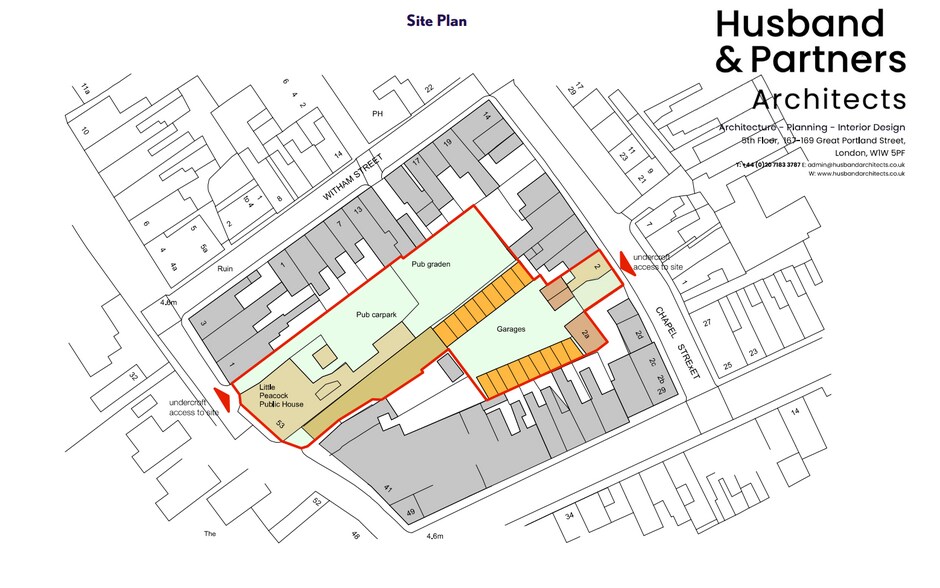 53 Wormgate, Boston en venta - Plano del sitio - Imagen 1 de 4