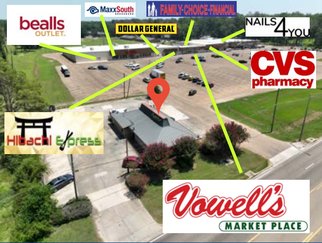 840 Highway 35 N, Forest, MS en venta - Vista aérea - Imagen 1 de 2