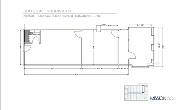 50 Harrison St, Hoboken, NJ en alquiler Plano de la planta- Imagen 2 de 4