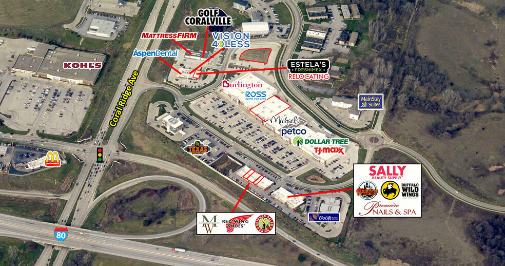 2500 Corridor Way Rd, Coralville, IA en alquiler - Vista aérea - Imagen 1 de 1