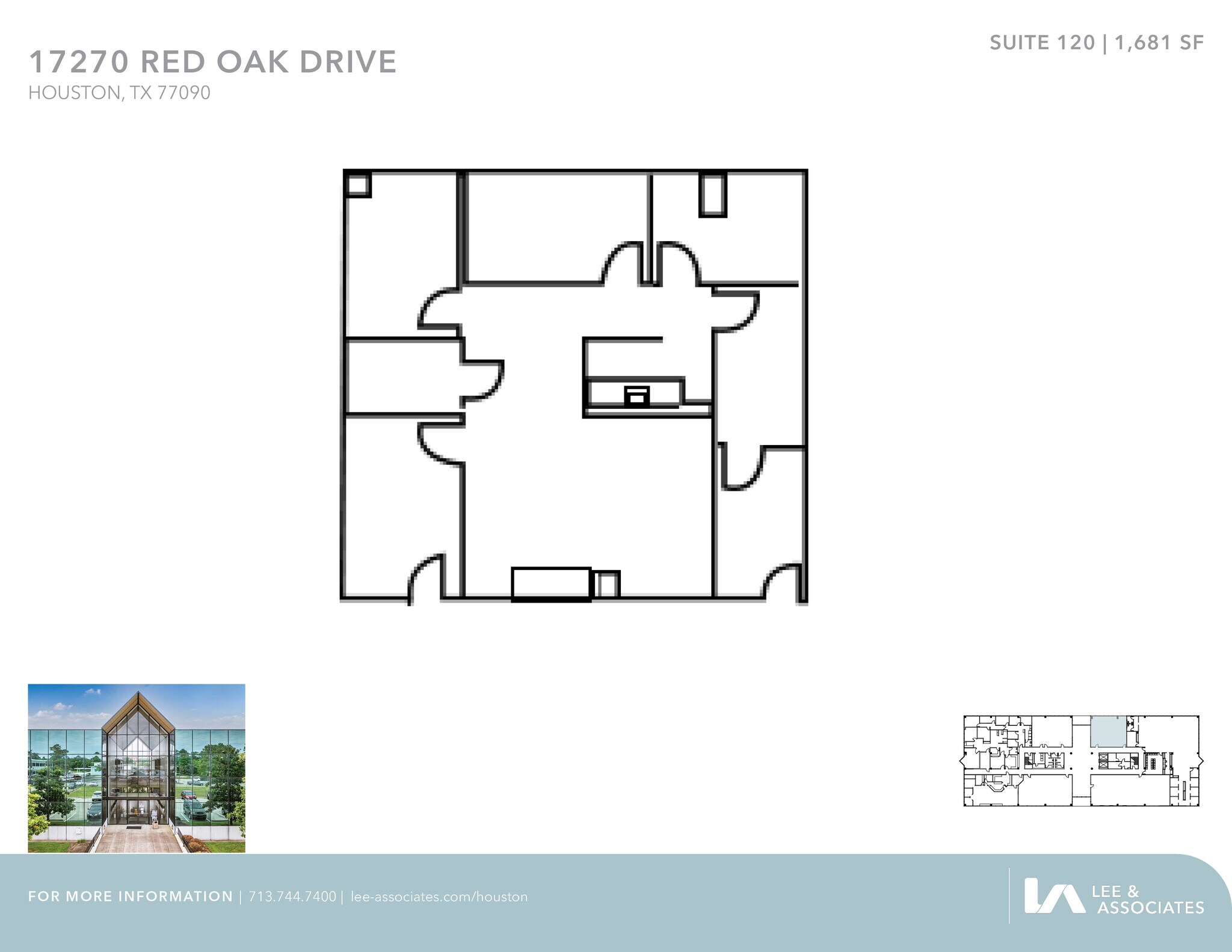 17270 Red Oak Dr, Houston, TX en alquiler Plano de la planta- Imagen 1 de 1