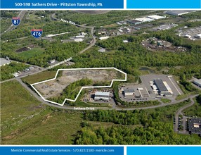 500-598 Sathers Dr, Pittston Township, PA en alquiler Foto del edificio- Imagen 1 de 2