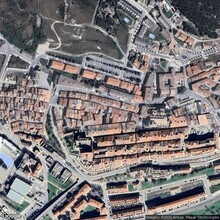 Viana - Aérea  vista de mapa