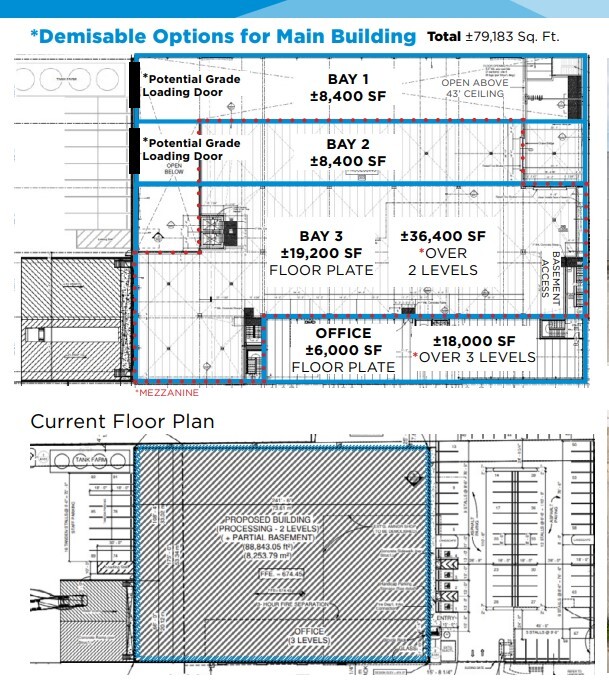 4005 101 St NW, Edmonton, AB T6E 0A4 - Unidad Bay 1 -  - Plano de la planta - Image 1 of 1