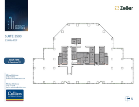 311 S Wacker Dr, Chicago, IL en alquiler Plano de la planta- Imagen 1 de 3