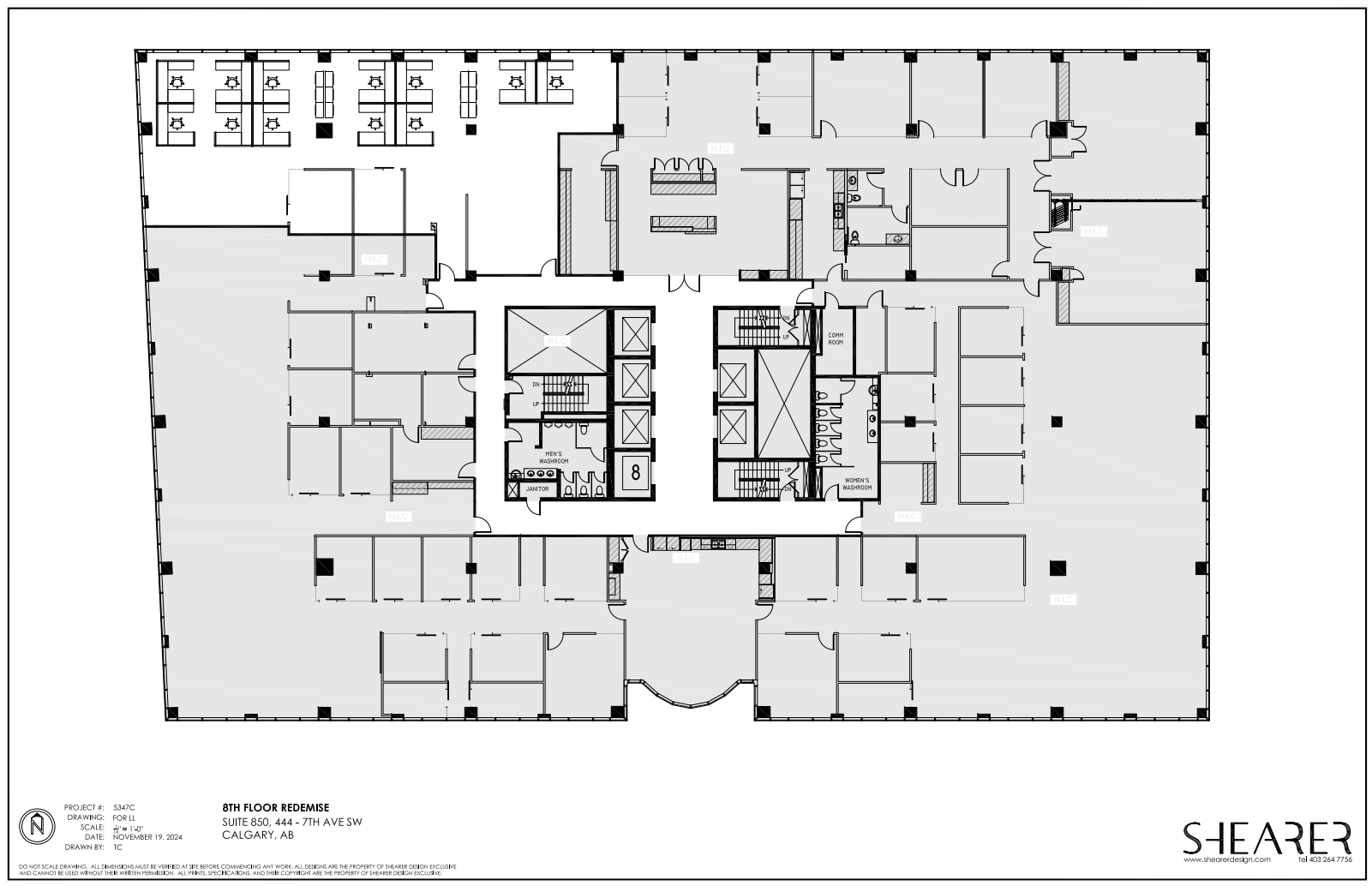 444 7th Ave SW, Calgary, AB en alquiler Plano de la planta- Imagen 1 de 1