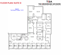 7999 West Virginia Dr, Dallas, TX en alquiler Plano de la planta- Imagen 1 de 1