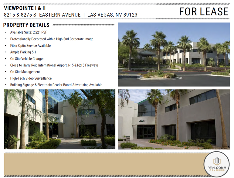 8215 S Eastern Ave, Las Vegas, NV en alquiler - Foto del edificio - Imagen 2 de 11