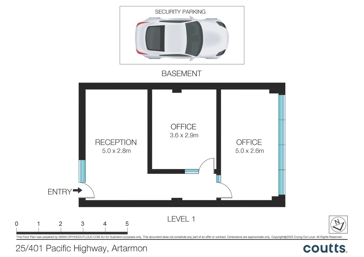 401 Pacific Hwy, Artarmon, NSW 2064 - Unidad 25 - - Plano de la planta - Image 1 of 5