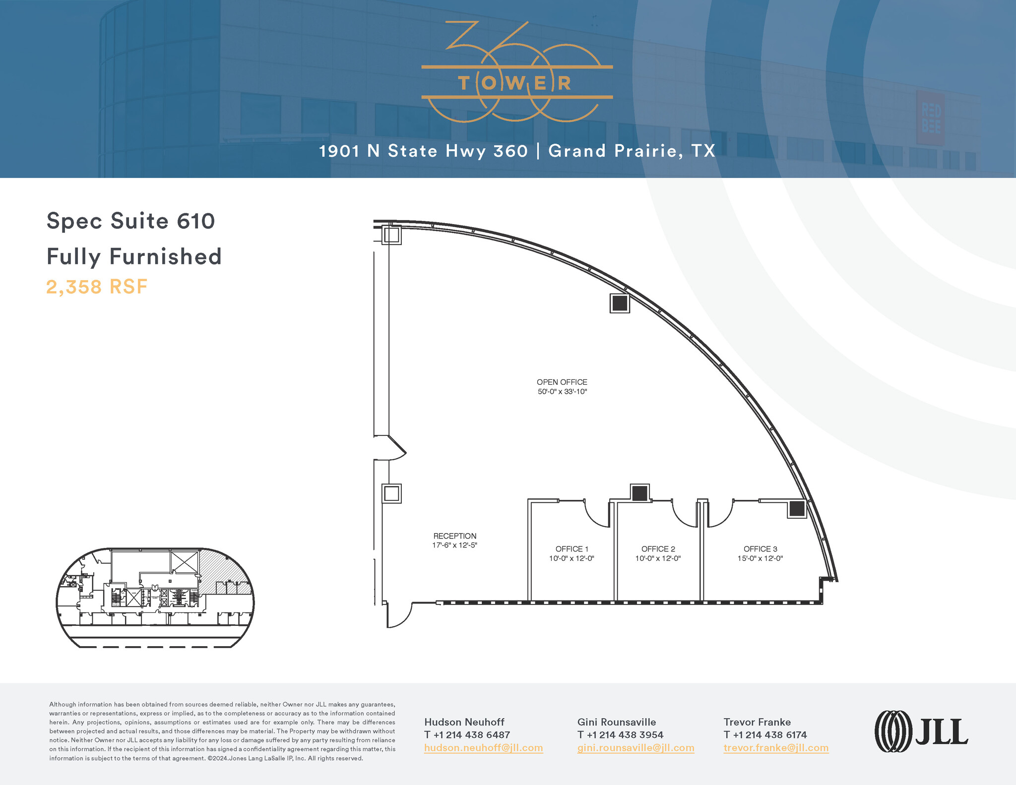 1901 N State Highway 360, Grand Prairie, TX en alquiler Plano de la planta- Imagen 1 de 1