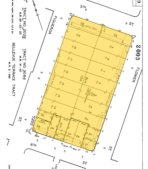 515 S Flower St, Los Angeles, CA en alquiler - Plano de solar - Imagen 2 de 23