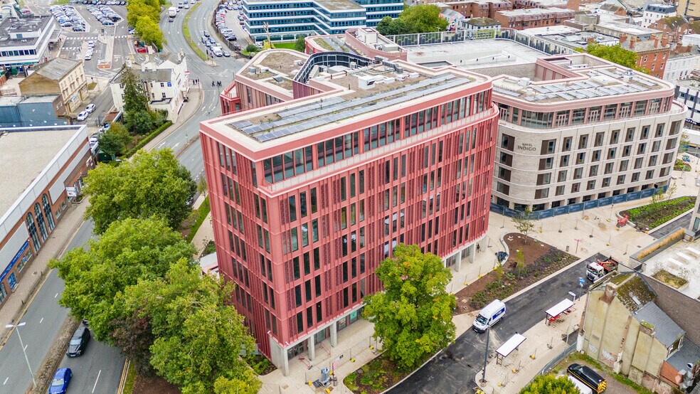 5-7 Cathedral Walk, Gloucester en alquiler - Vista aérea - Imagen 2 de 4