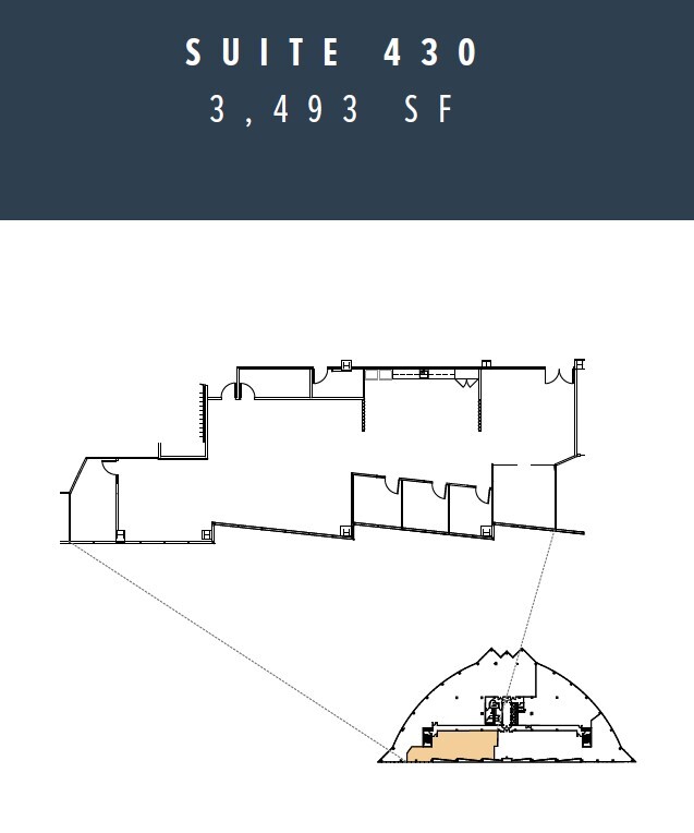 9920 Pacific Heights Blvd, San Diego, CA en alquiler Plano de la planta- Imagen 1 de 1