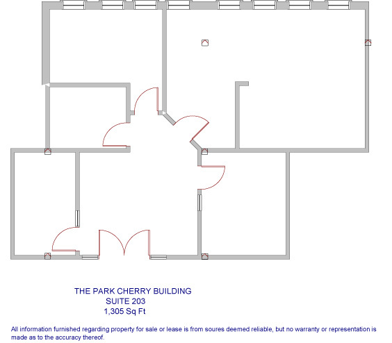 100 E Park St, Olathe, KS en alquiler Plano de la planta- Imagen 1 de 2