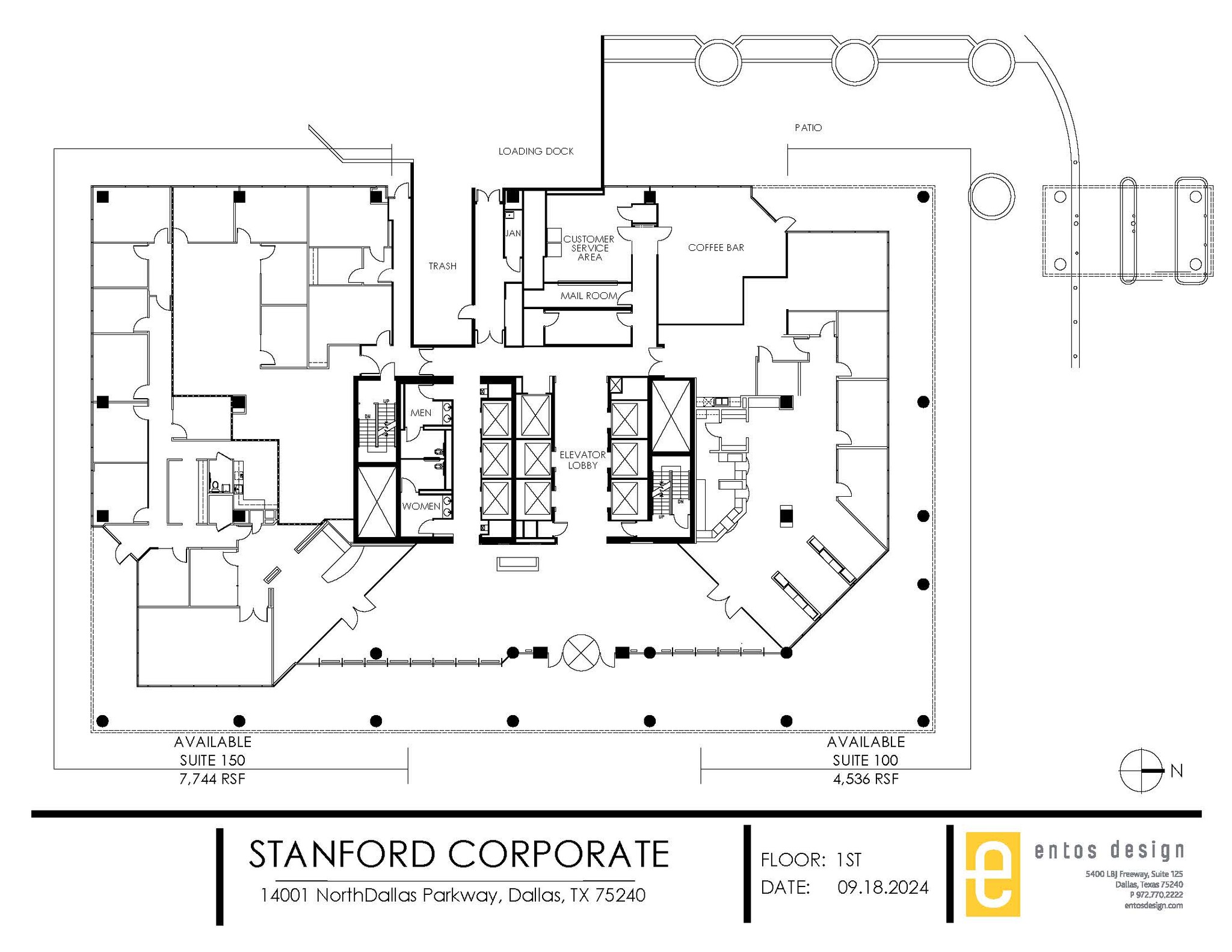 14001 N Dallas Pky, Dallas, TX en alquiler Plano de la planta- Imagen 1 de 1