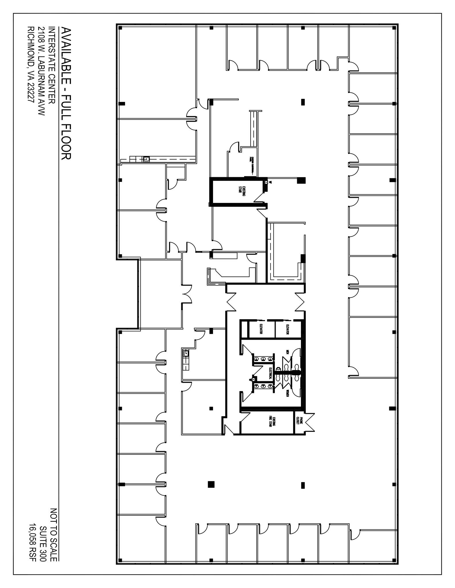 2108 W Laburnum Ave, Richmond, VA en alquiler Plano del sitio- Imagen 1 de 1