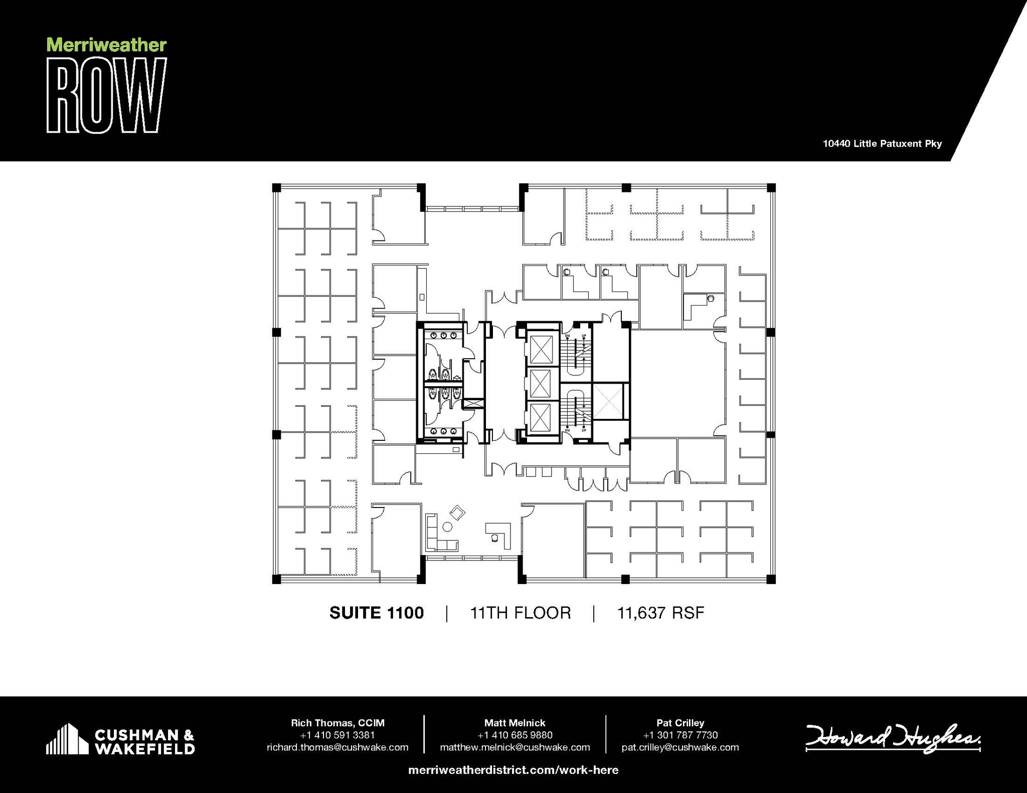 10480 Little Patuxent Pky, Columbia, MD en alquiler Plano de la planta- Imagen 1 de 1