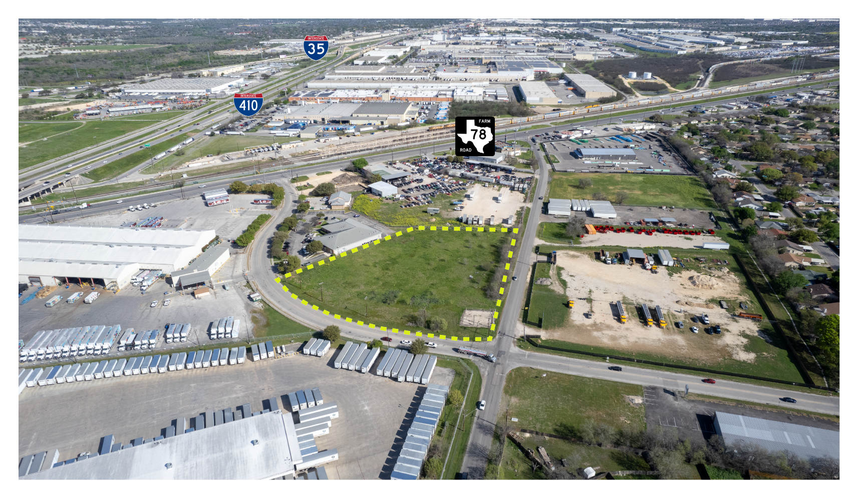 3 acres on Springfield Dr, San Antonio, TX en alquiler Foto del edificio- Imagen 1 de 10