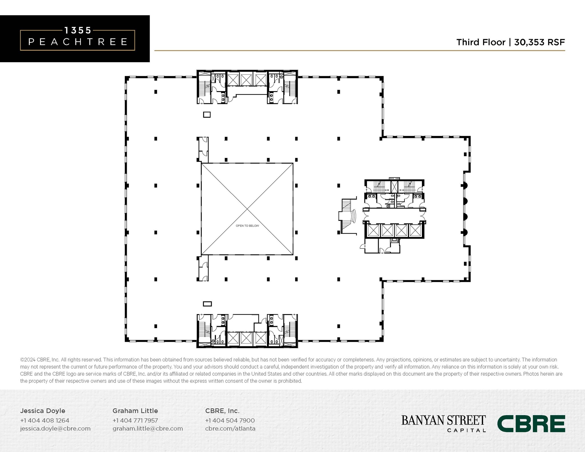 1355 Peachtree St NE, Atlanta, GA en alquiler Plano de la planta- Imagen 1 de 1