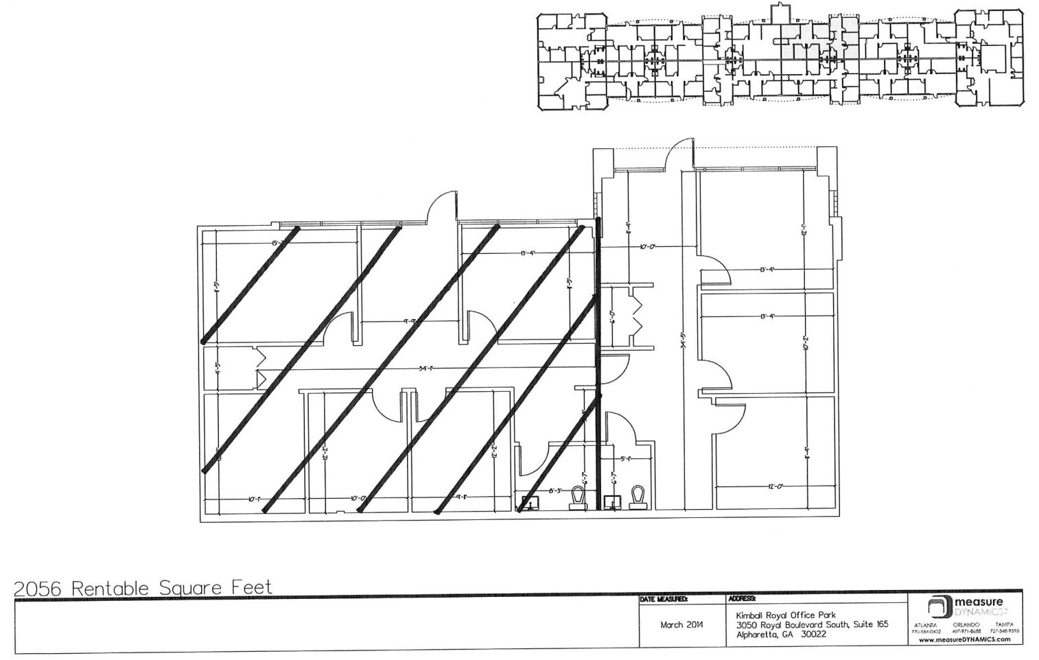 3050 Royal Blvd S, Alpharetta, GA en alquiler Plano de la planta- Imagen 1 de 1