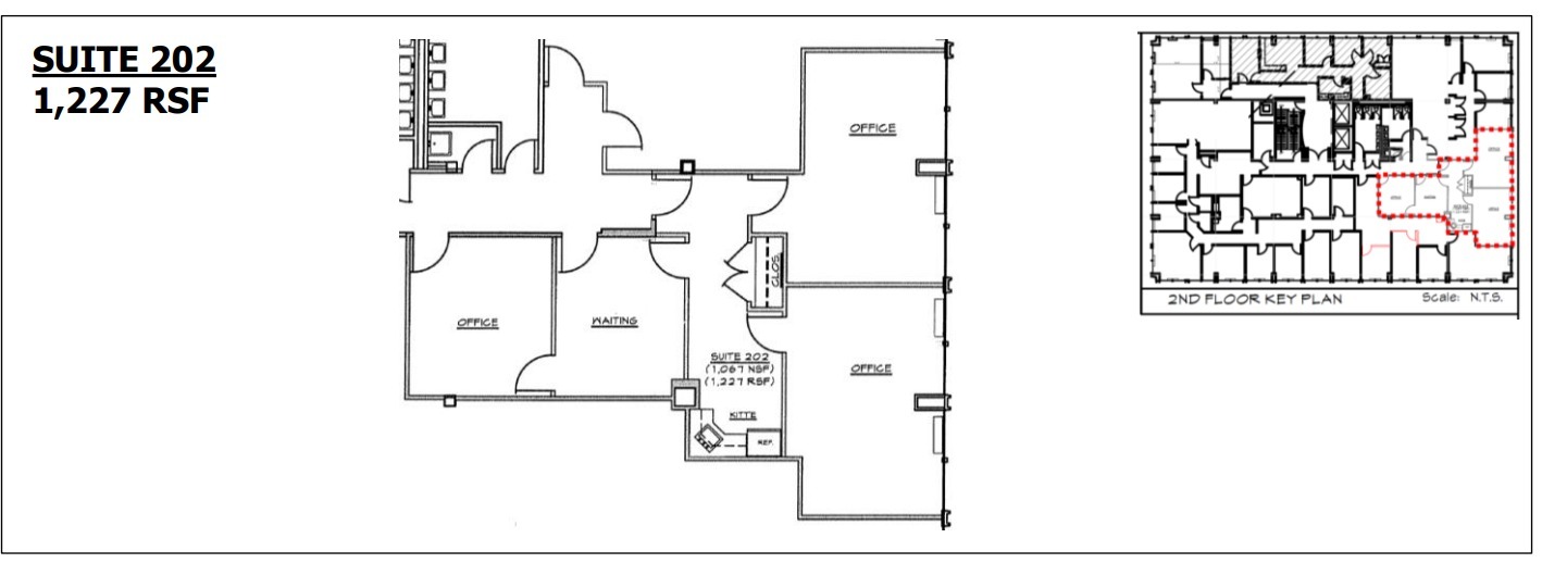 8555 16th St, Silver Spring, MD en alquiler Plano de la planta- Imagen 1 de 1