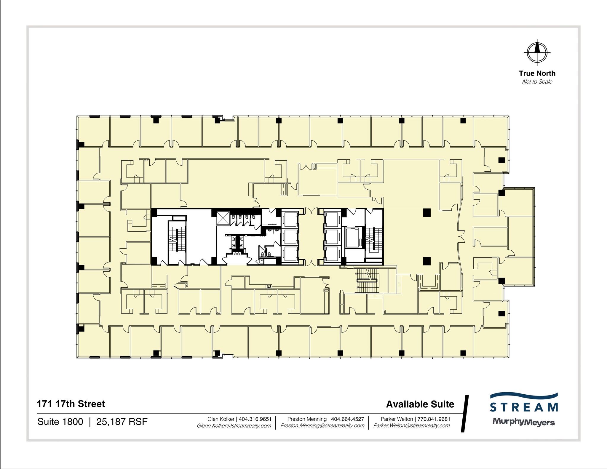 171 17th St NW, Atlanta, GA en alquiler Plano del sitio- Imagen 1 de 1