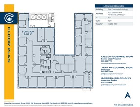 520-538 SW 6th Ave, Portland, OR en alquiler Plano de la planta- Imagen 1 de 1