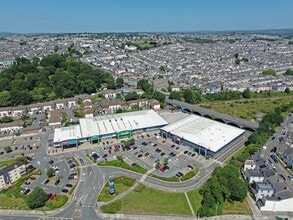 Exeter St, Plymouth, DEV - Aérea vista de mapa - Image1