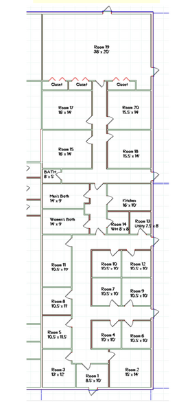 2202 Fayetteville Rd, Rockingham, NC en alquiler - Plano de la planta - Imagen 2 de 8