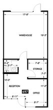 679-699 Strander Blvd, Tukwila, WA en alquiler Plano de la planta- Imagen 1 de 1