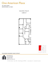 301 N Main St, Baton Rouge, LA en alquiler Plano del sitio- Imagen 1 de 1