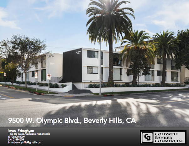 9500 W Olympic Blvd, Beverly Hills, CA en venta - Foto del edificio - Imagen 1 de 26