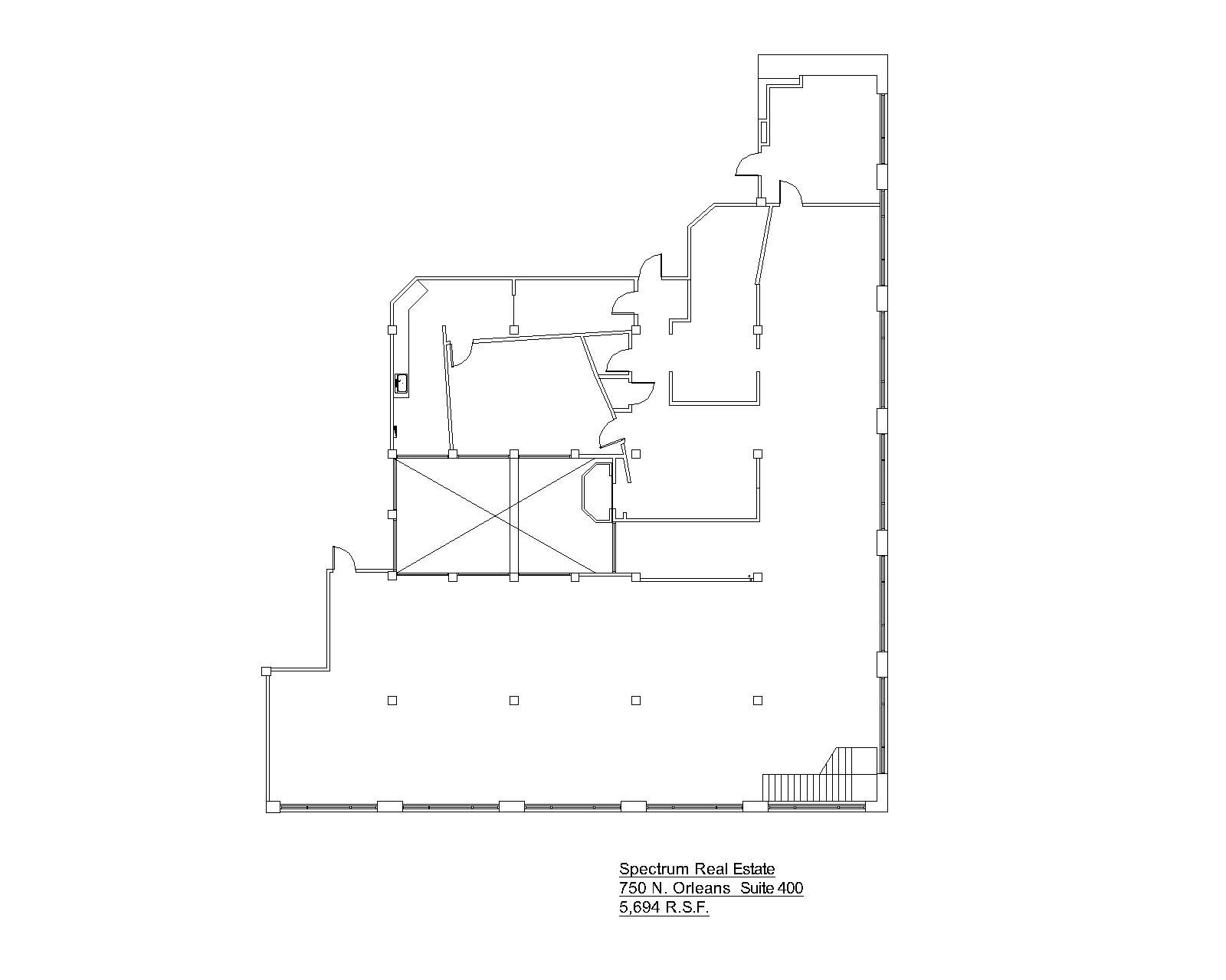 750 N Orleans St, Chicago, IL en alquiler Plano de la planta- Imagen 1 de 1