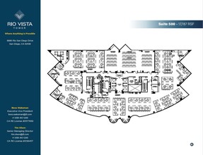 8880 Rio San Diego Dr, San Diego, CA en alquiler Plano de la planta- Imagen 1 de 7