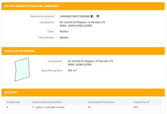 Más detalles de Sc Uld18, 04, León - Terreno en venta