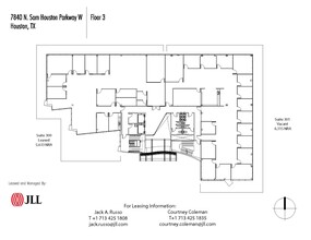 7840 N Sam Houston Pky W, Houston, TX en venta Plano de la planta- Imagen 1 de 1