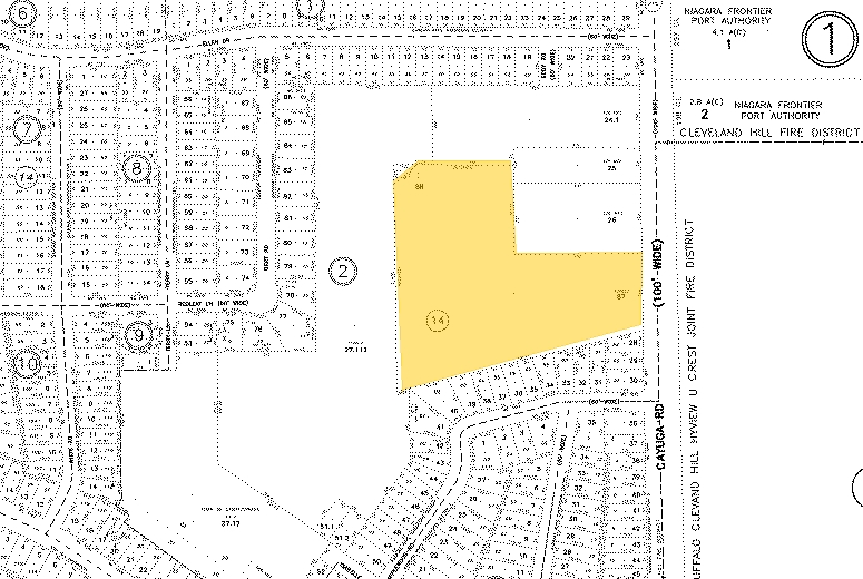 550 Cayuga Rd, Buffalo, NY en alquiler - Plano de solar - Imagen 2 de 11