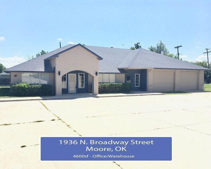 1936 N Broadway St, Moore, OK en alquiler - Foto del edificio - Imagen 1 de 11