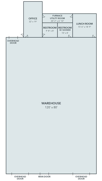 200 Twin Bridges Rd, Charleroi, PA en alquiler - Plano de la planta - Imagen 2 de 2