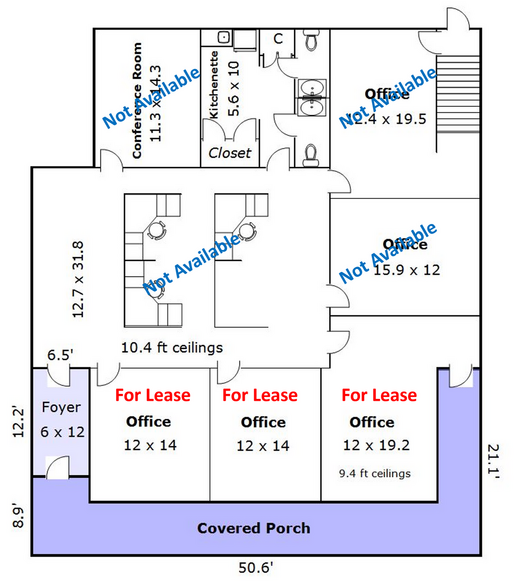 8311 Highway 23, Belle Chasse, LA en alquiler - Plano de la planta - Imagen 2 de 3