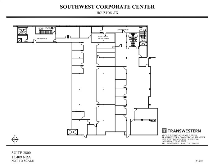 9700-9702 Bissonnet St, Houston, TX en alquiler Plano de la planta- Imagen 1 de 1