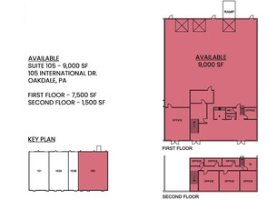 700 International Dr, Oakdale, PA en alquiler Plano de la planta- Imagen 1 de 1