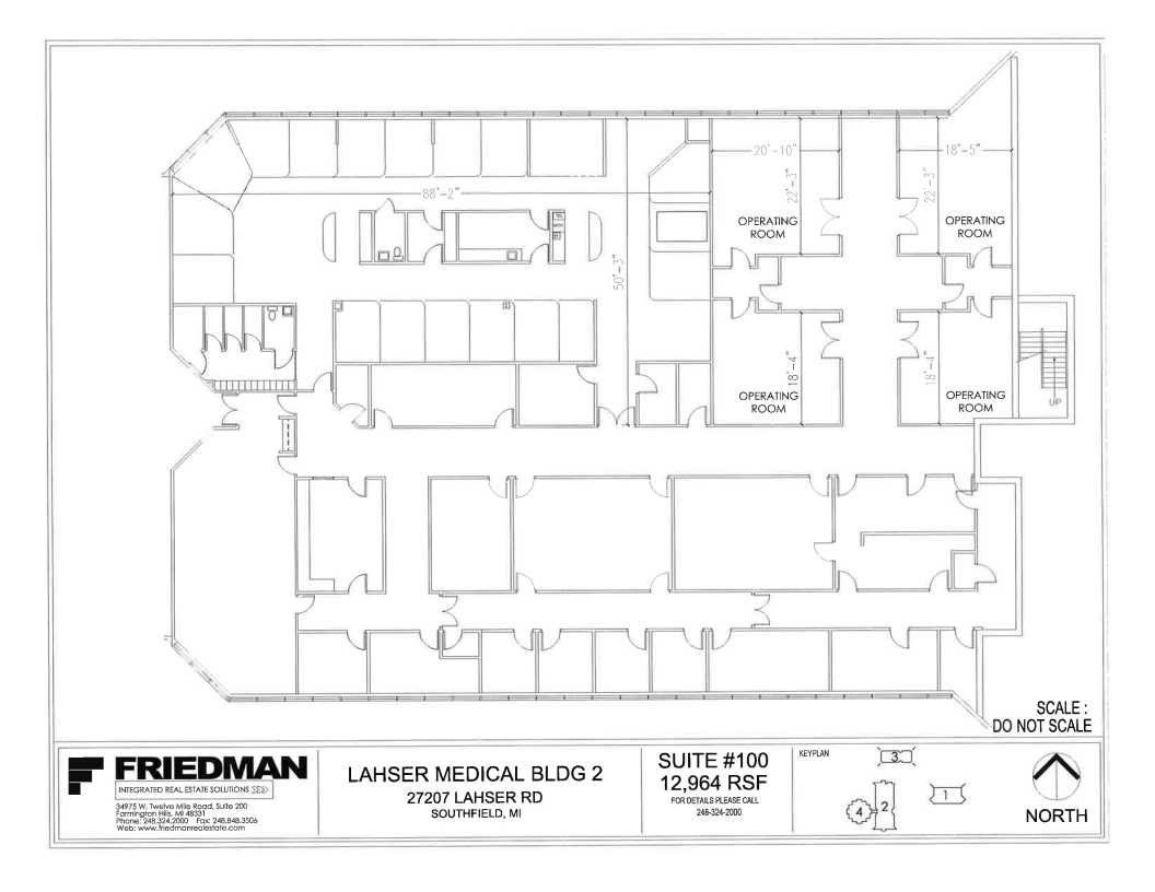 27177 Lahser Rd, Southfield, MI en alquiler Plano de la planta- Imagen 1 de 1