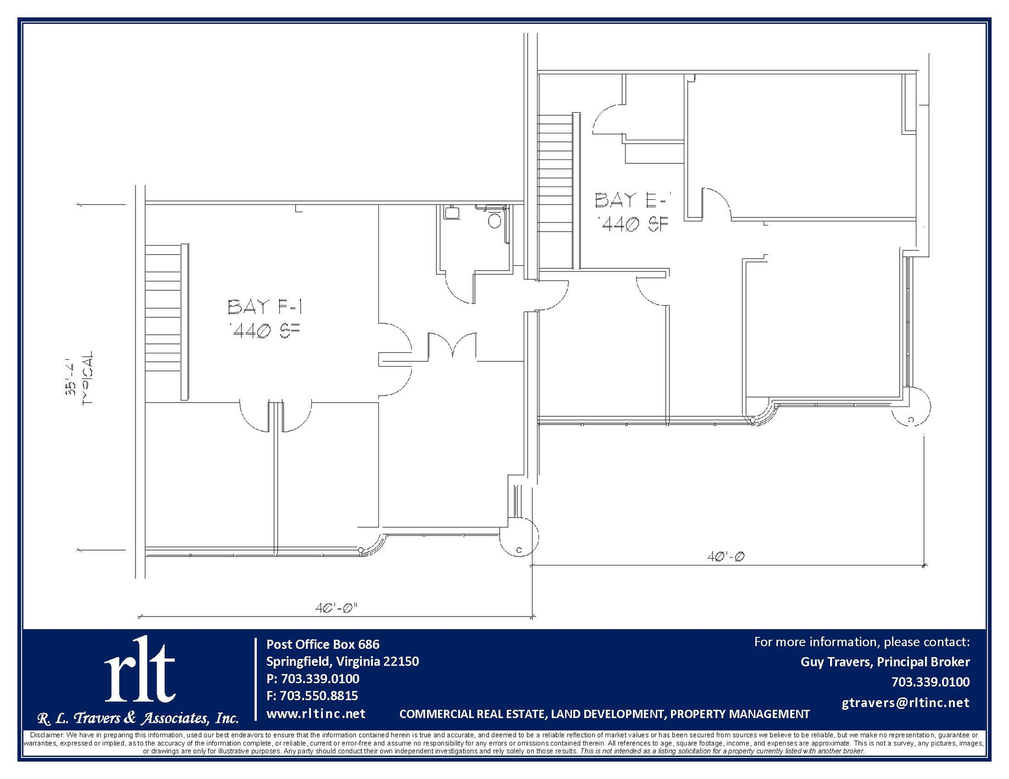 8241 Backlick Rd, Lorton, VA en alquiler Plano de la planta- Imagen 1 de 1