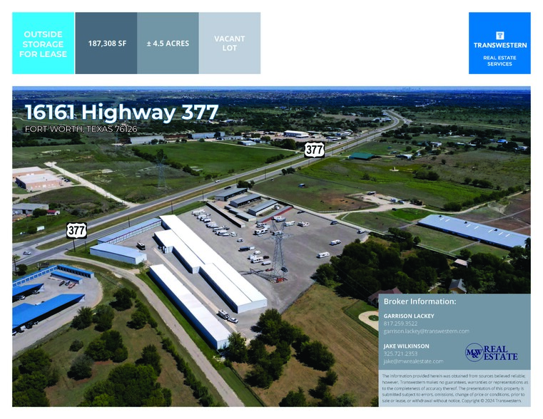 16161 Hwy 377, Fort Worth, TX en alquiler - Foto del edificio - Imagen 1 de 1