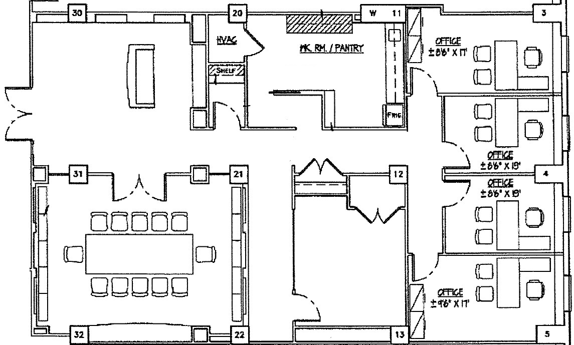 1100 Connecticut Ave NW, Washington, DC en alquiler Plano de la planta- Imagen 1 de 1