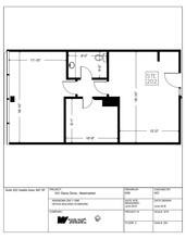 531 Davis Dr, Newmarket, ON en alquiler Plano de la planta- Imagen 1 de 1